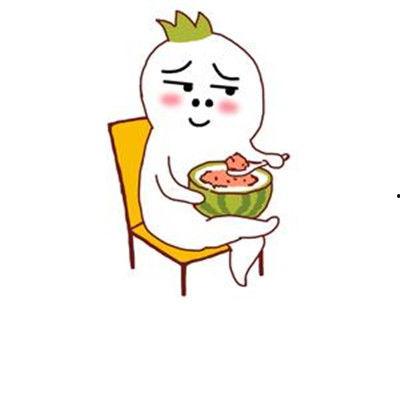 偷看吃瓜表情包可爱,萌态十足，可爱爆表！  第3张